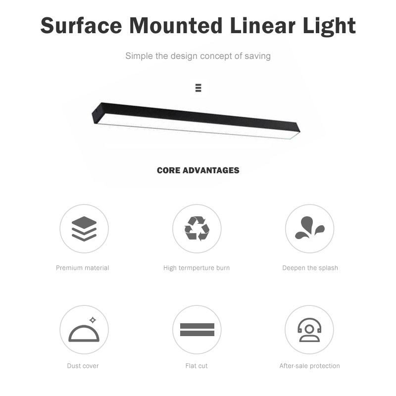 surface mount linear light